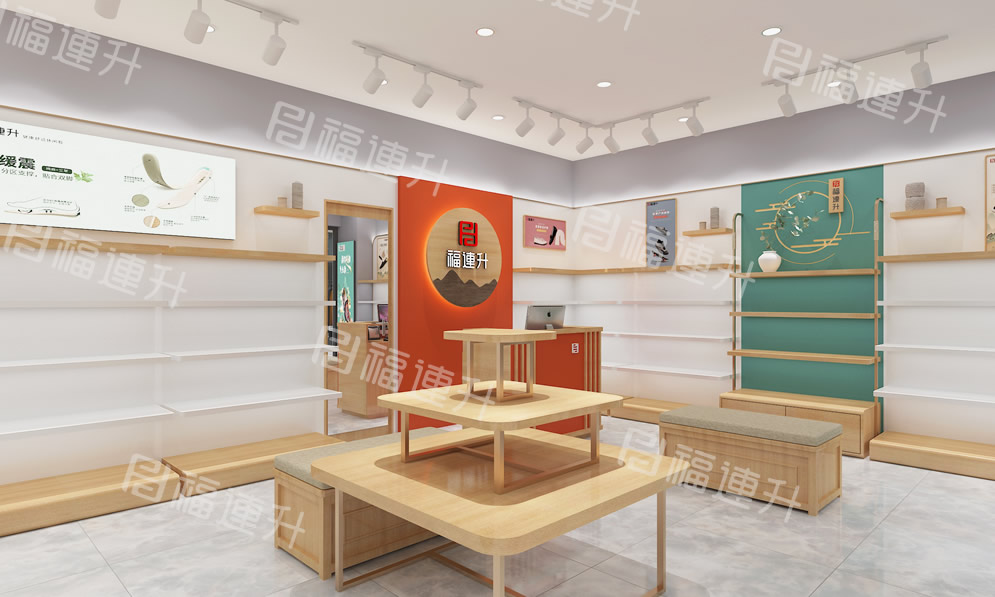 福连升健康舒适休闲鞋、老北京布鞋店面效果图3