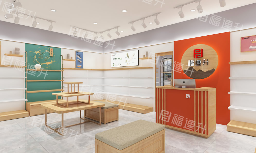 福连升健康舒适休闲鞋、老北京布鞋店面效果图4