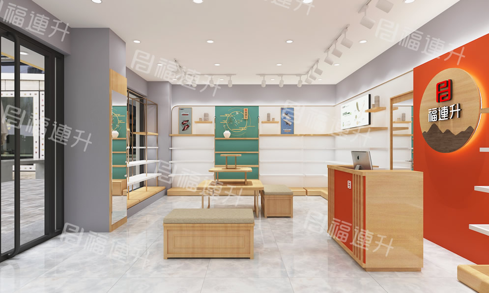 福连升健康舒适休闲鞋、老北京布鞋店面效果图5