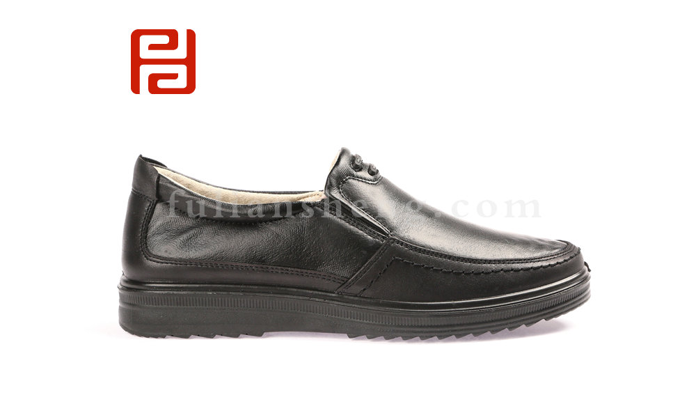 福连升2020春商务休闲轻便软底老北京布鞋男士单鞋图片