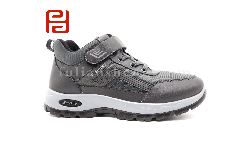 福连升2020冬季新款男保暖舒适轻便健步鞋棉麻鞋垫图片