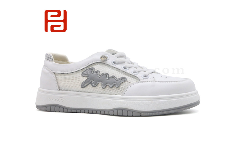 福连升夏季女鞋休闲生活板鞋小白鞋