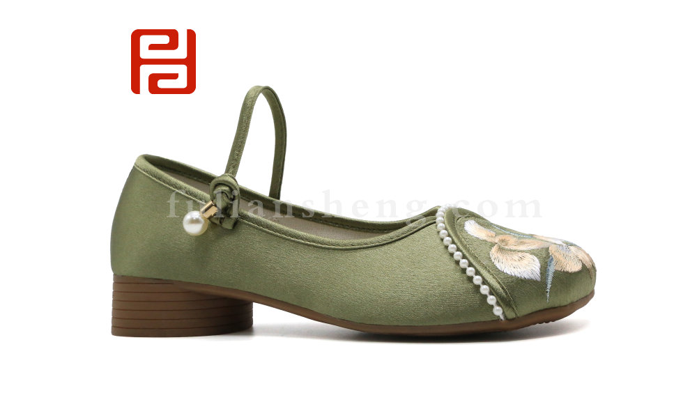 福连升夏季女鞋中国风传统民族风汉唐风韵舞蹈鞋鞋