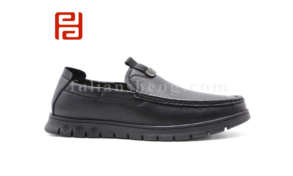 福连升秋季新款商务休闲豆豆鞋商务男鞋