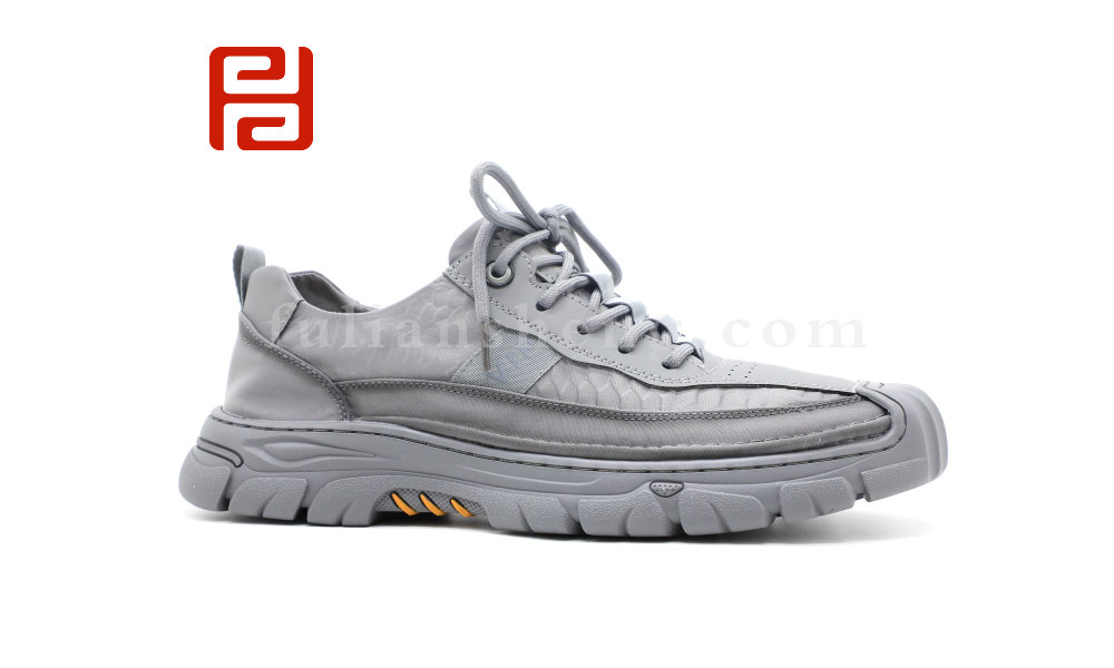 时尚运动男单鞋雨伞布面料橡胶鞋底3D缓震鞋垫