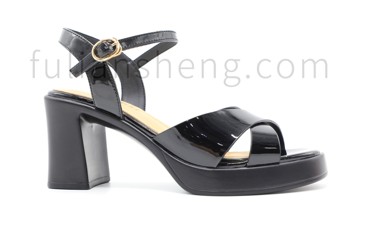 福连升2024夏季新款商务女鞋时尚女鞋