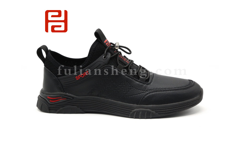 福连升男鞋春季运动休闲鞋厚底青年男士系带韩版潮鞋图片