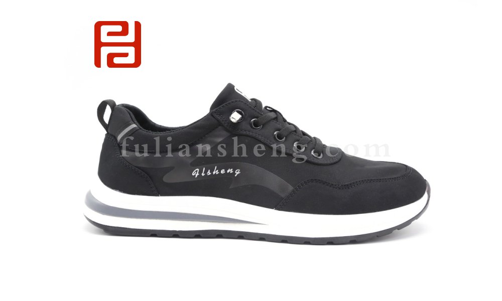 福连升休闲运动男单鞋简洁中老年阿甘运动鞋图片