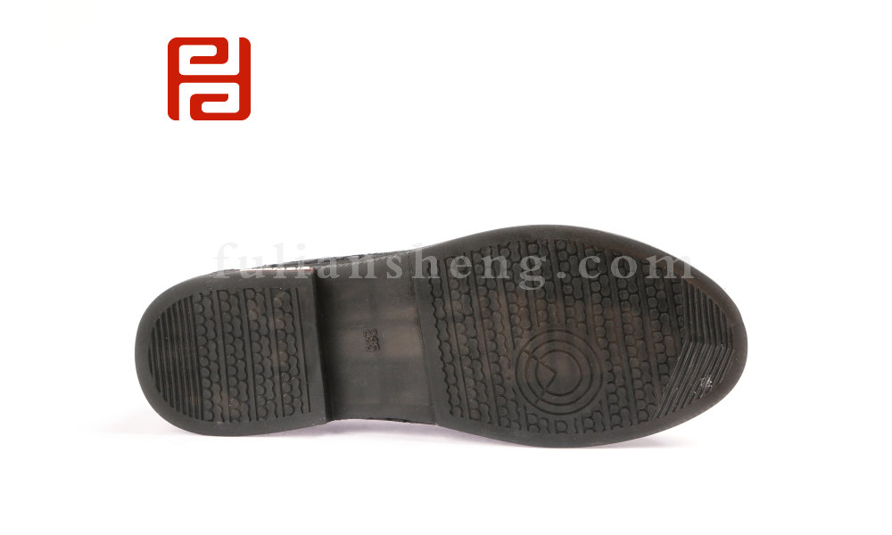 福连升单鞋女平底妈妈孕妇鞋牛筋软底一脚蹬休闲女鞋(图3)