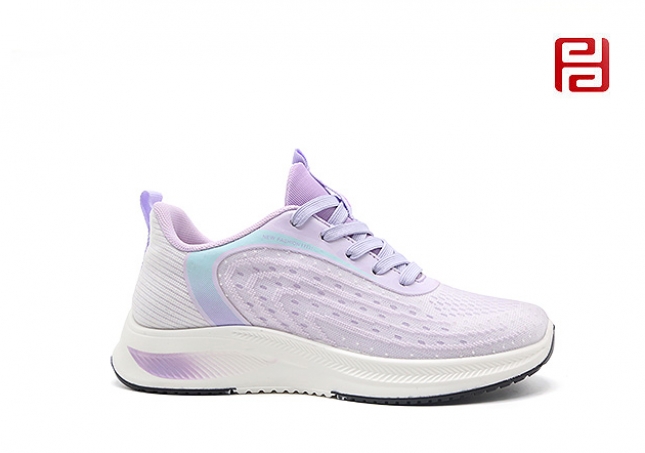 春季透气休闲运动鞋时尚运动女鞋冰丝纱架软底鞋子