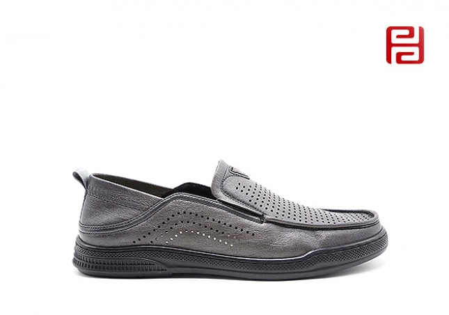 福连升夏季休闲商务男鞋舒适软底透气鞋子