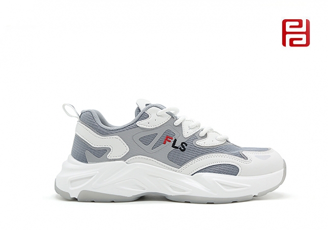 福连升秋季新款运动休闲鞋老爹鞋厚底轻便运动男鞋