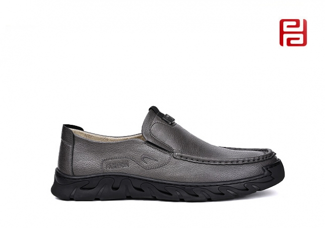 福连升春秋休闲商务男鞋舒适工作单鞋