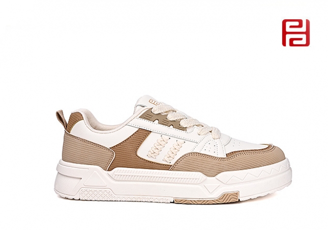 福连升春秋季休闲潮流板鞋男鞋舒适轻便单鞋