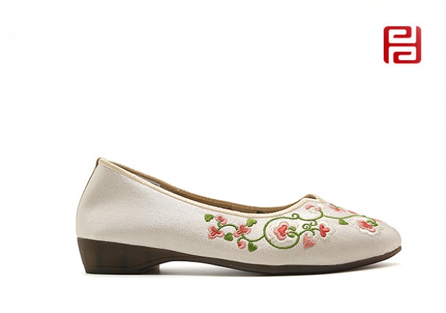 福连升春季女鞋汉唐风韵汉舞鞋中国风老北京布鞋