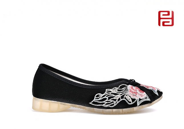 福连升春秋女鞋汉唐风韵汉舞鞋中国风老北京布鞋