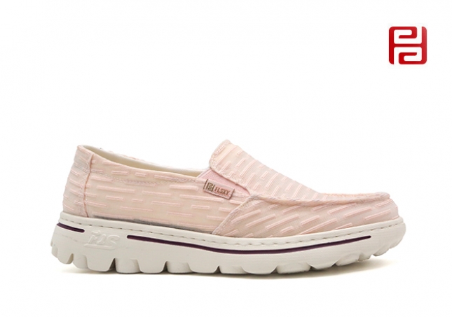 福连升夏季女鞋休闲生活超轻鞋网纱透气面料