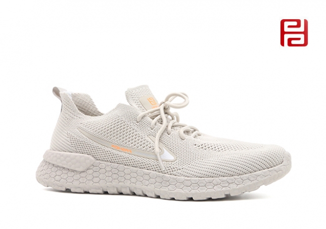 福连升夏季男鞋休闲运动鞋透气飞织爆米花底漫步鞋