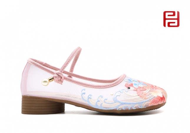 福连升夏季女鞋中国风尚汉唐风韵传统舞蹈鞋