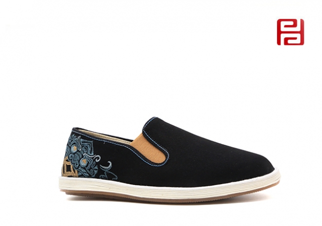 福连升春秋新款中国经典老北京布鞋男鞋传统鞋单鞋