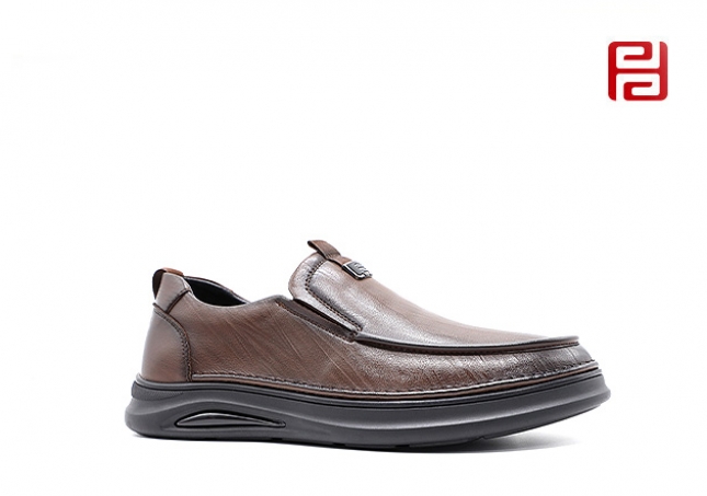 福连升冬季新款轻松工作男鞋商务休闲商务鞋