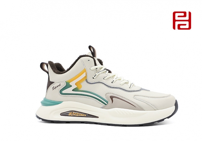 福连升冬季新款运动生活男鞋快乐运动鞋