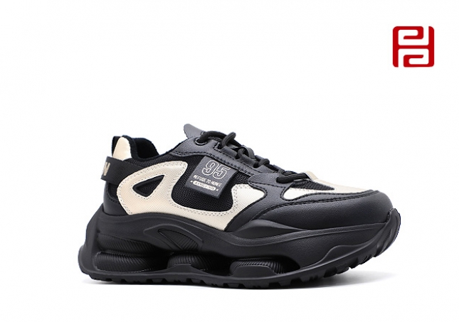 福连升冬季新品运动生活女鞋时尚运动老爹鞋