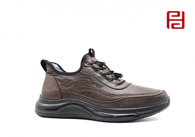 福连升冬季新款休闲生活男鞋舒