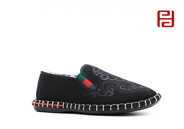 福连升冬季新款中国风尚老北京布鞋时尚国粹中国风休闲鞋