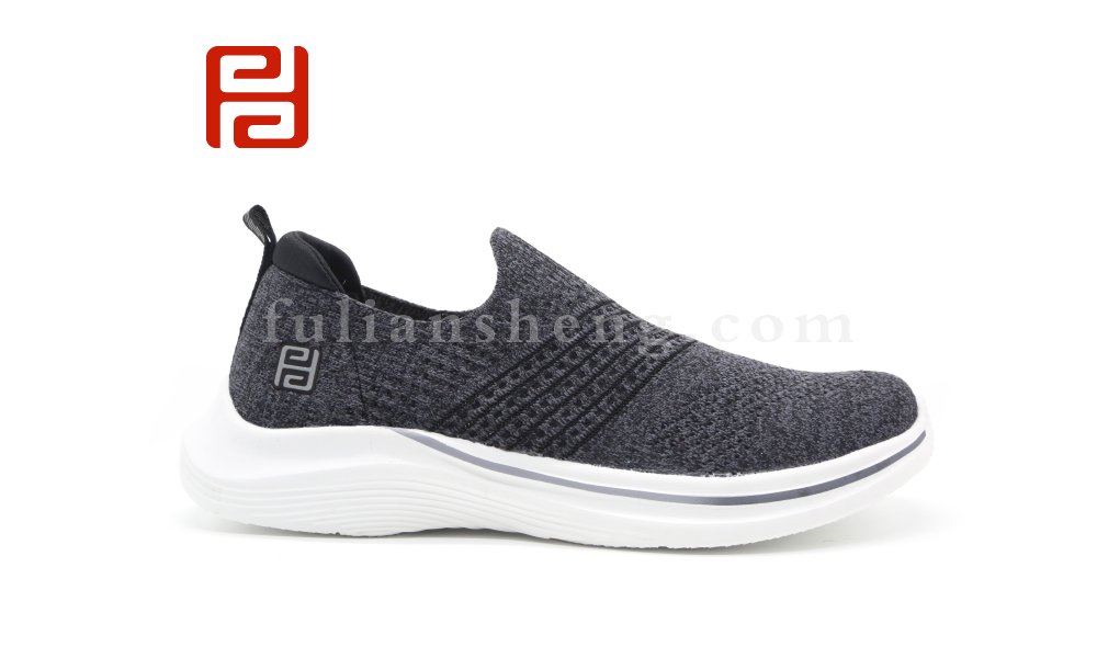 福连升春季新款舒适软底透气漫步鞋男鞋轻便一脚蹬健步鞋