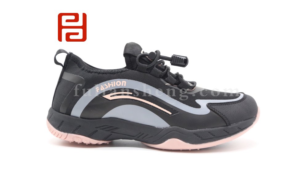 福连升春季新款网布透气户外漫步鞋旅游鞋拼色轻便女鞋